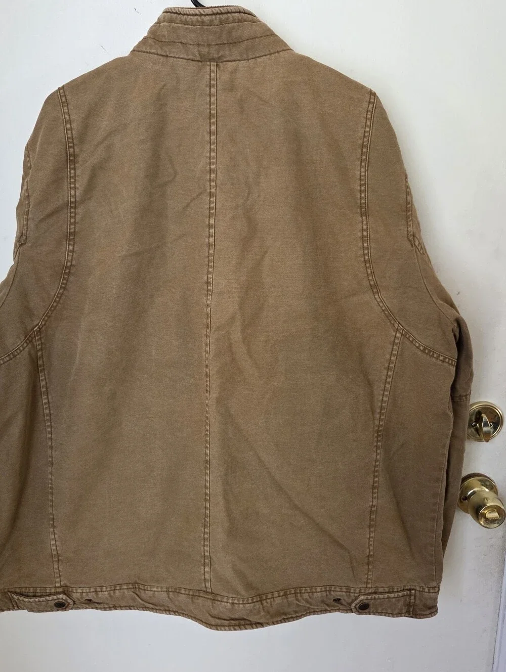 Levi's Field/UtilityJacket Men's 2XL Brown Insulated Quilted Lining LM3CA046 EUC
